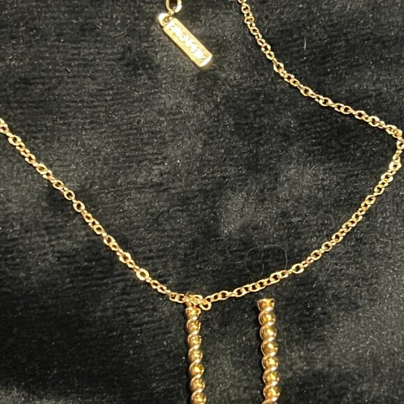 SUGAR FIX by Baublebar Initial Necklaces - Nickel Free - F, I, Q, U, W - Picture 3 of 15